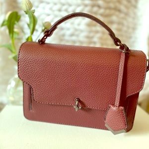 Charming Charlie Burgundy Handbag